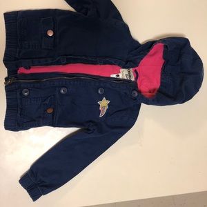 Oshkosh toddler girl 4T field jacket